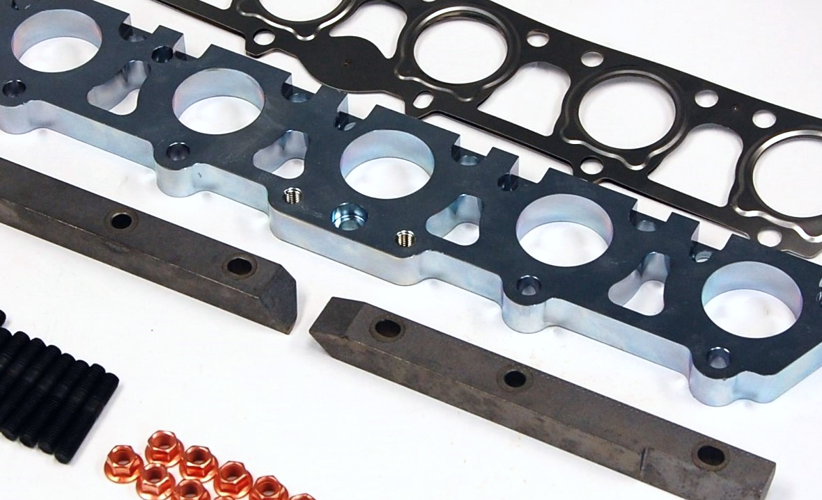 07K 2.5 Rabbit to TT-RS Turbocharger adapter plate product image - SKU 462-075-012