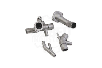 Upper radiator hose 4 way distribution pipe product image - SKU 462-121-087C