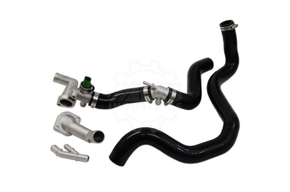 Turbocharger coolant return split fitting product image - SKU 462-121-087E