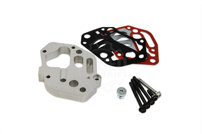 06A (1.8T) to 06F (2.0 TSFI) Oil Filter housing adapter plate product image - SKU 462-001-0014