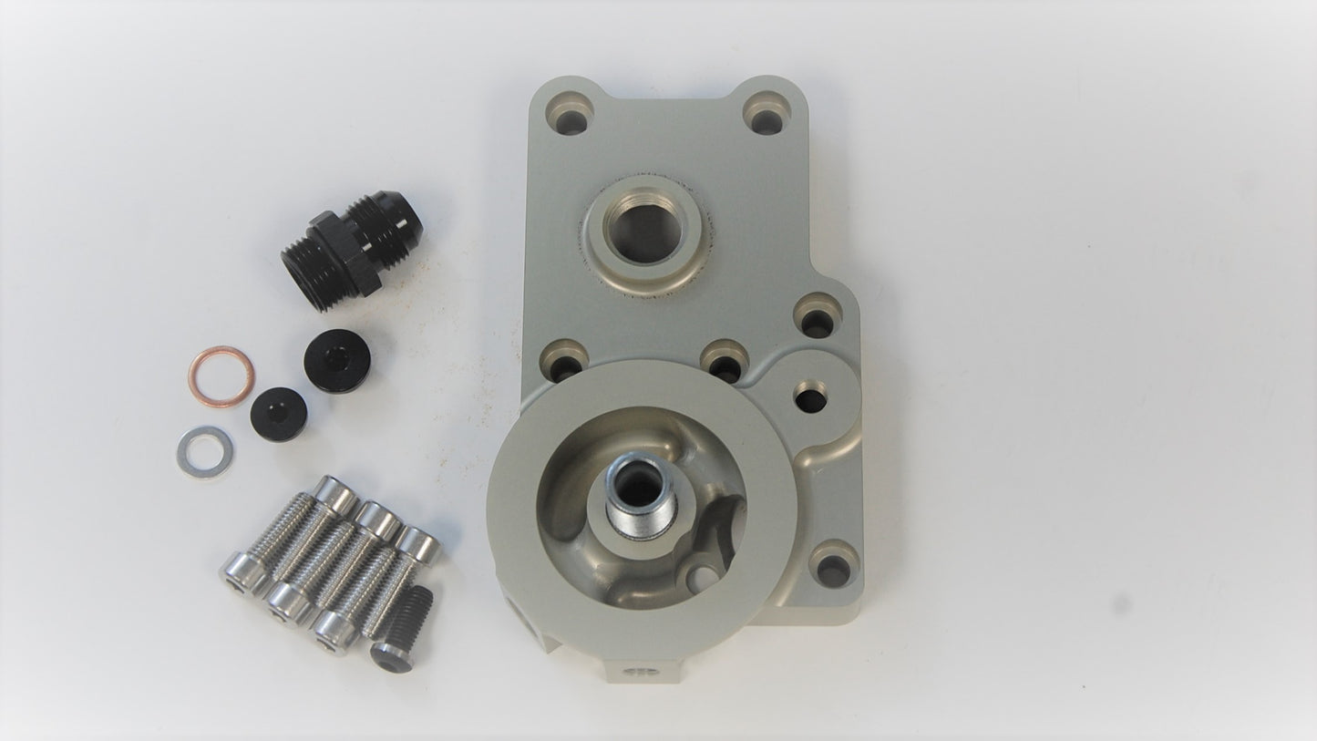 VW827 EARLY -  Billet Oil Filter housing w/ Crankcase box product image - SKU 462-103-772
