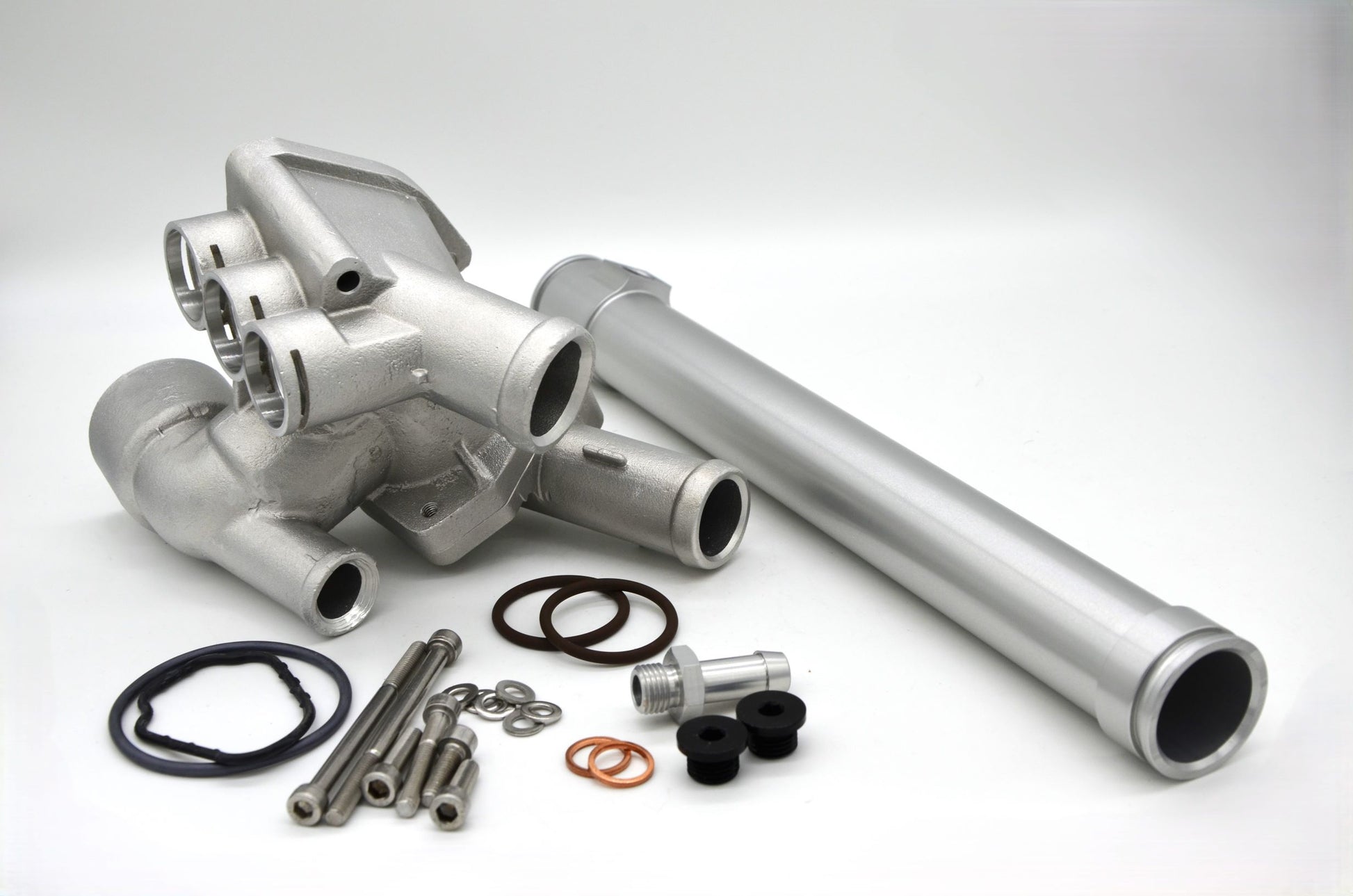 2.8 | 2.9 | 12V VR6 Aluminum coolant flange kit product image - SKU 462-121-VR6312