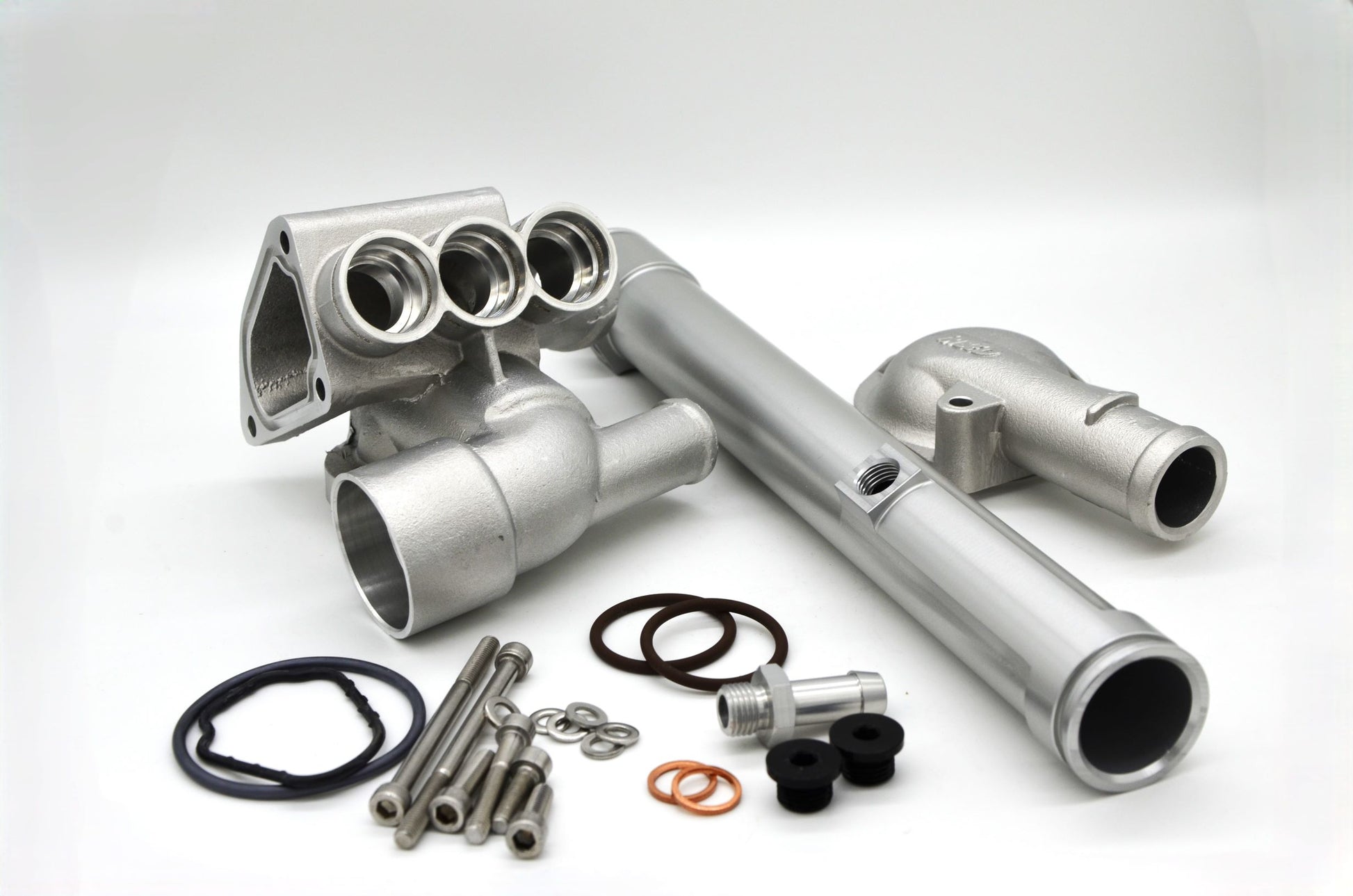 2.8 | 2.9 | 12V VR6 Aluminum coolant flange kit product image - SKU 462-121-VR6312