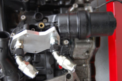 07K - TTRS & 2.5 RABBIT - STAGE 1 Oil Cooler take off plate product image - SKU 462-635-0005