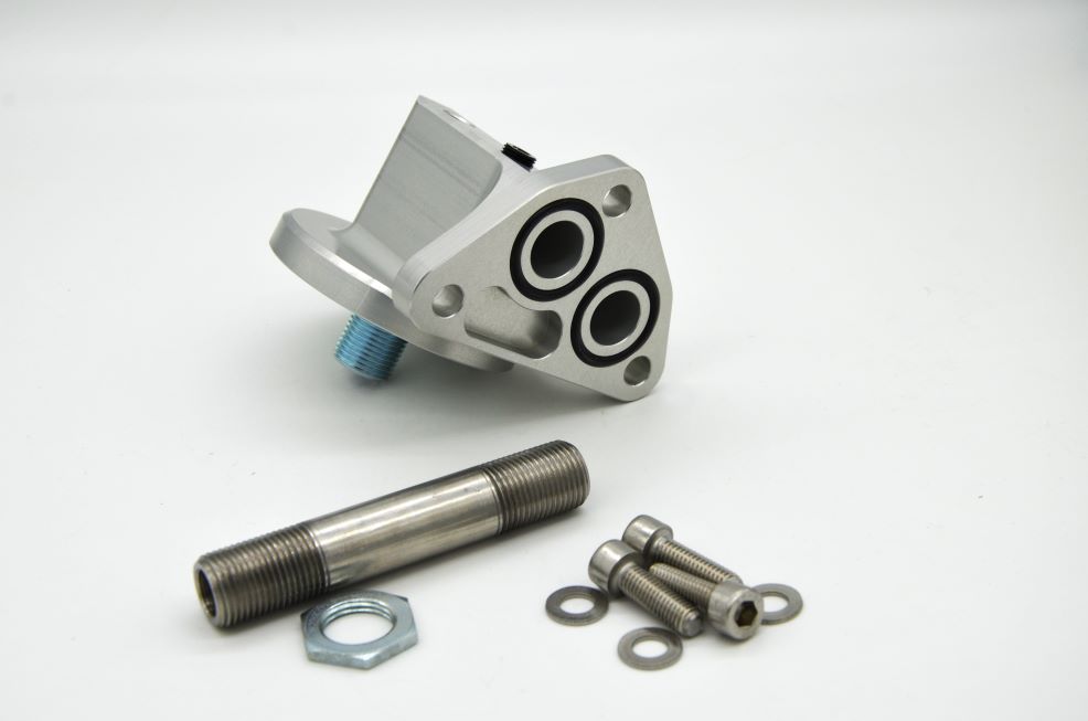 2.3 10V & 20V VR5 (V5) Billet Oil Filter Housing product image - SKU 462-635-0024