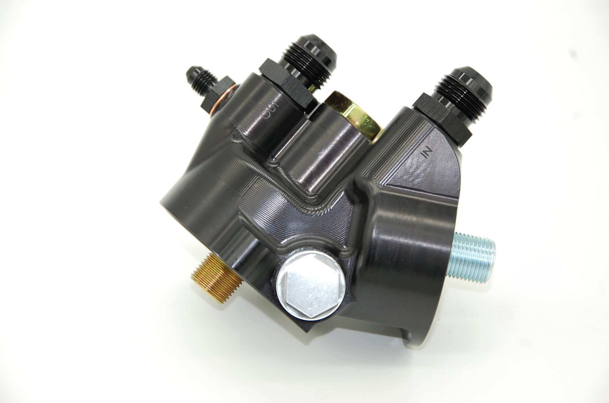 AUDI 2.1/2.2 & 2.3L INLINE-5 Oil filter housing w/Thermostat product image - SKU 462-635-0043
