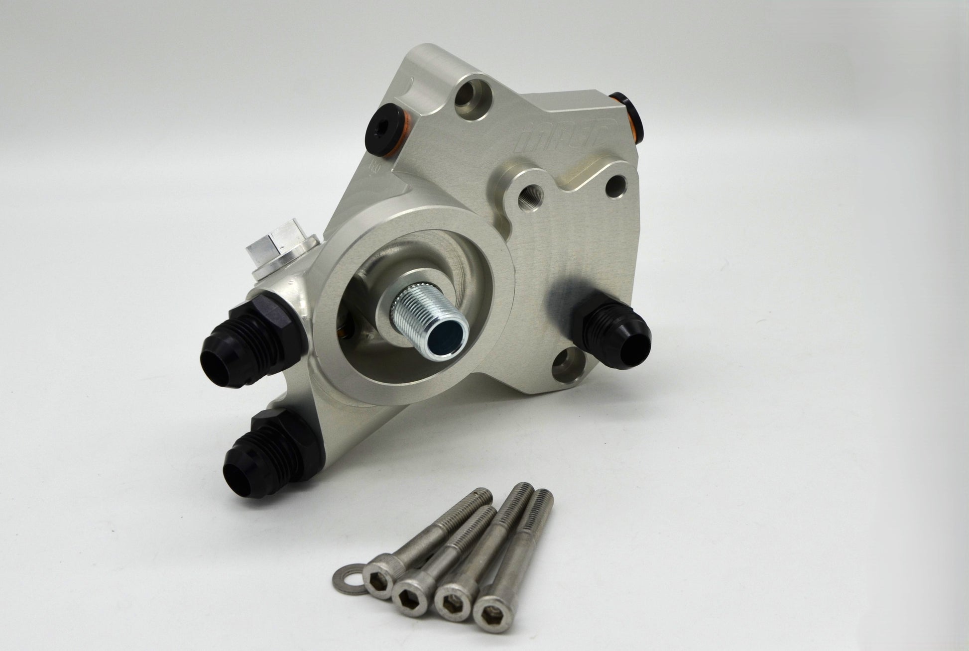 07K LONGITUDINAL Oil Filter housing W/ THERMOSTAT product image - SKU 462-635-0047