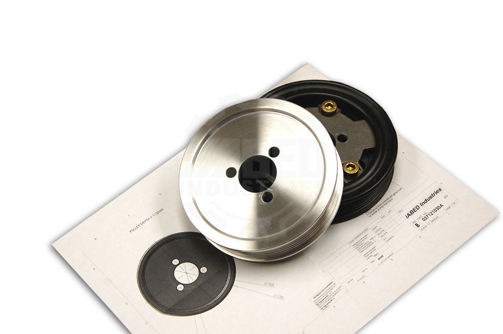 Water Pump Pulley - 8V/16V – 119mm product image - SKU 462-121-030-A