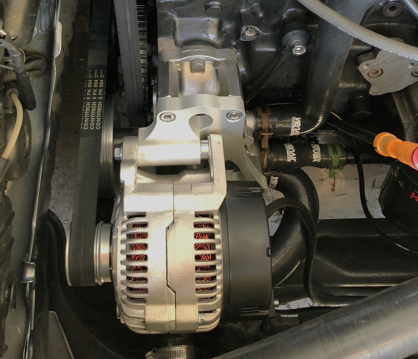 VW827 "ABF Style" Adjustable alternator Kit product image - SKU 462-001-0006
