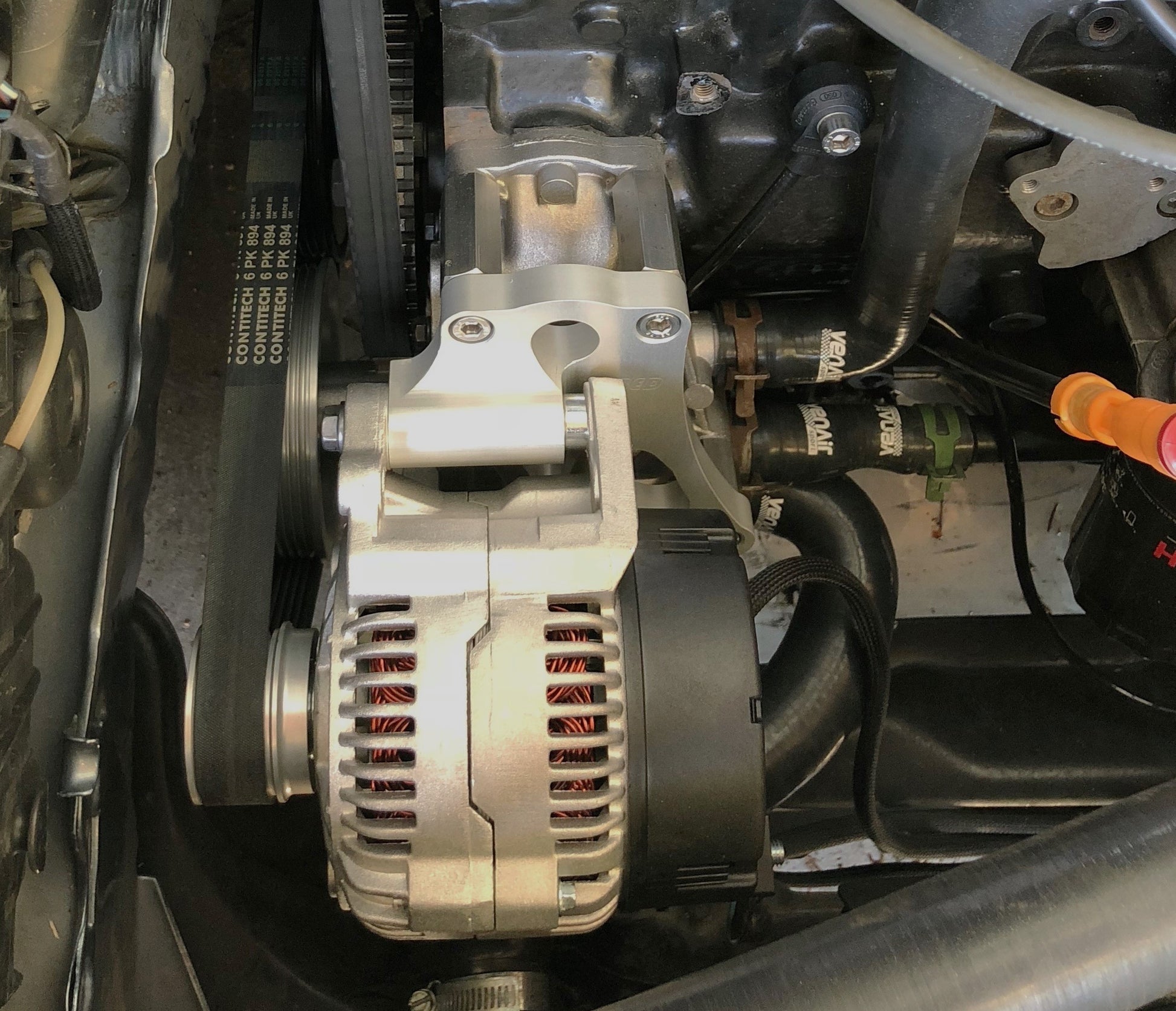 VW827 "ABF Style" Adjustable alternator Kit product image - SKU 462-001-0006