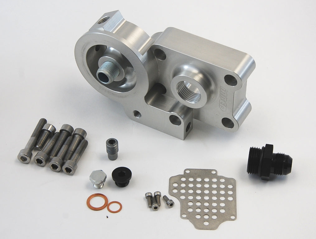 VW827 LATE -  Billet Oil Filter housing w/ Crankcase box product image - SKU 462-103-774