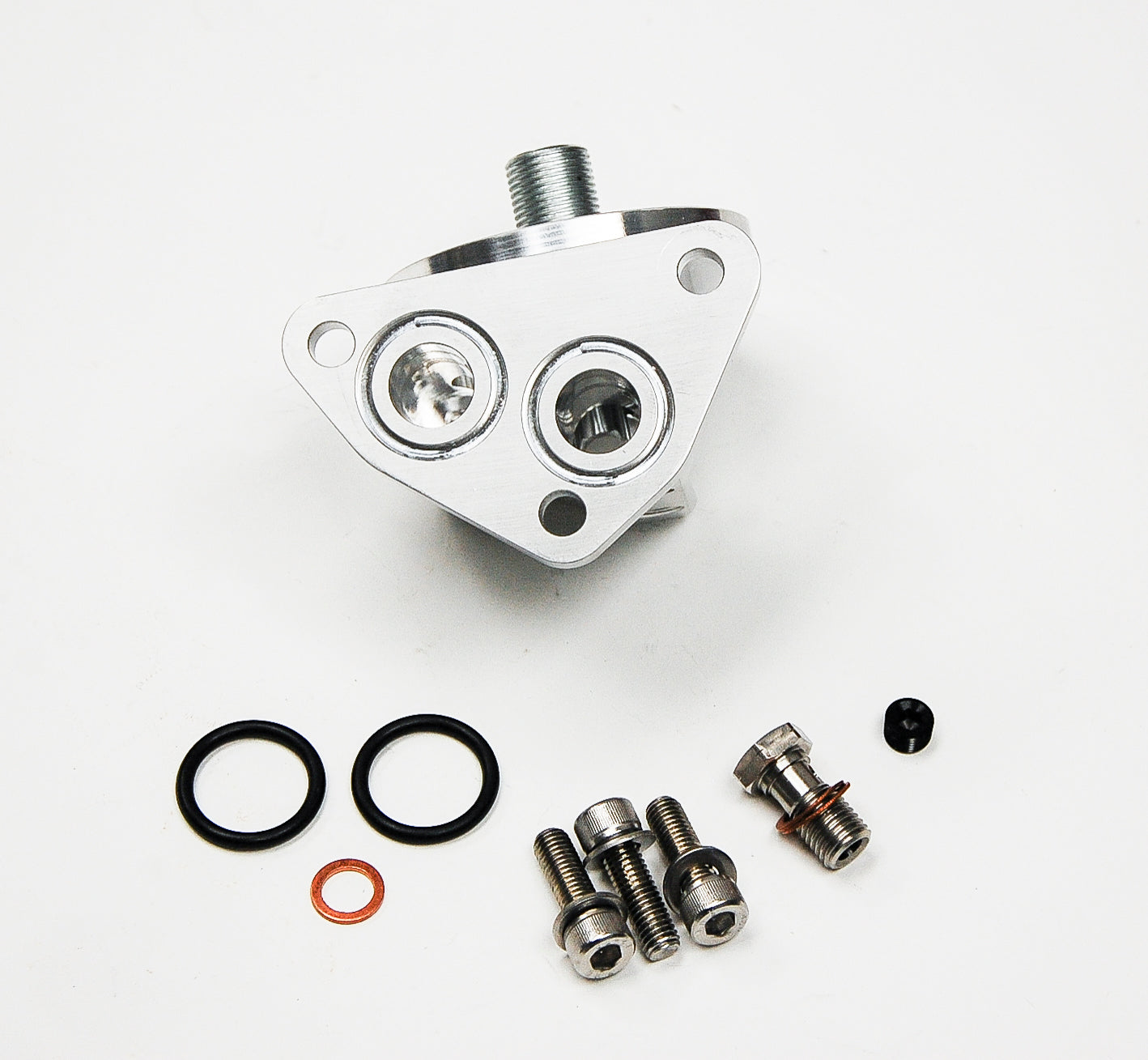 2.3 10V & 20V VR5 (V5) Billet Oil Filter Housing product image - SKU 462-635-0024